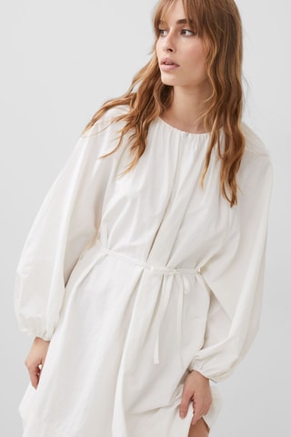 Vestido trapecio Alora - Blanco