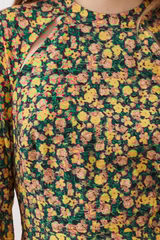 Vestido recto Aleezia - Verde