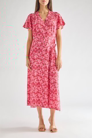 Robe longue Cass - Rose