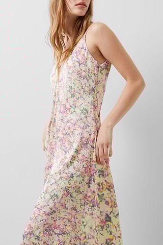 Robe longue Donna - Jaune pâle