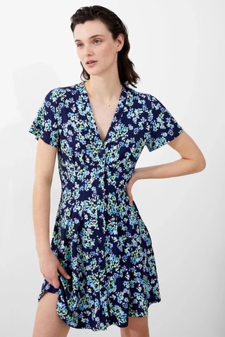 Vestido camisero Benedetta - Azul marino