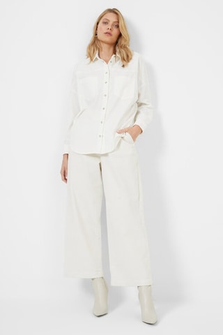 Camisa relaxed fit Paula - Blanco