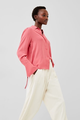 Camisa regular fit Cecile - Rosa