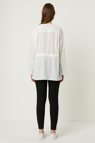 Blusa Crepe - Blanco