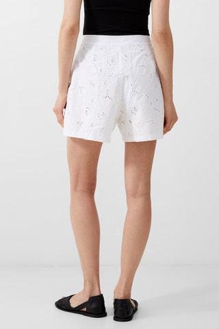 Short de tiro alto Rhodes - Blanco