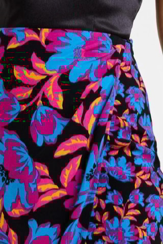 Jupe portefeuille Darla - Noir