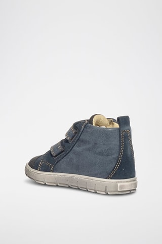 Zapatillas altas de piel Play Arrow - Gris