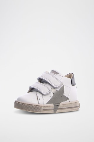 Zapatillas de piel - Blanco