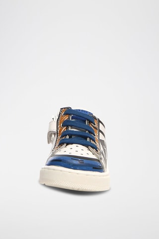 Zapatillas de piel - Blanco