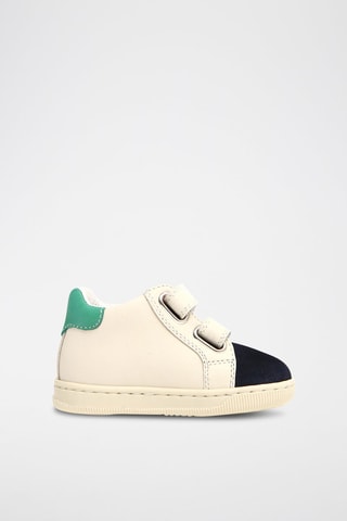 Zapatillas de piel bovina - Blanco