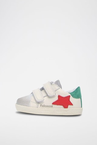 Zapatillas de piel - Blanco