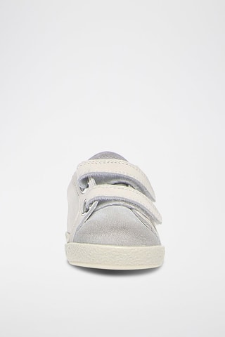 Zapatillas de piel - Blanco