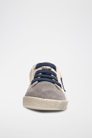 Zapatillas de piel bovina - Gris