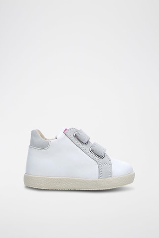 Zapatillas de piel - Blanco