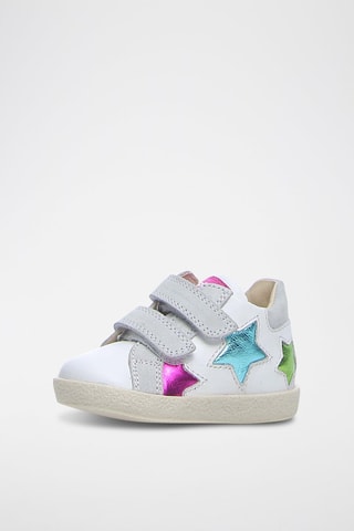 Zapatillas de piel - Blanco