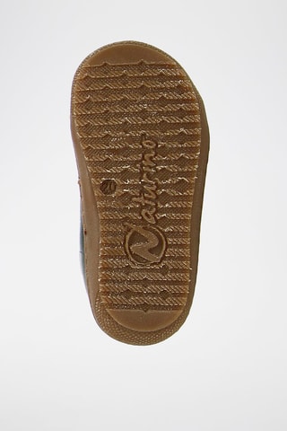 Zapatillas altas de piel bovina, lino y lana Racoon - Verde