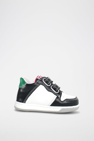 Zapatillas de piel bovina - Negro