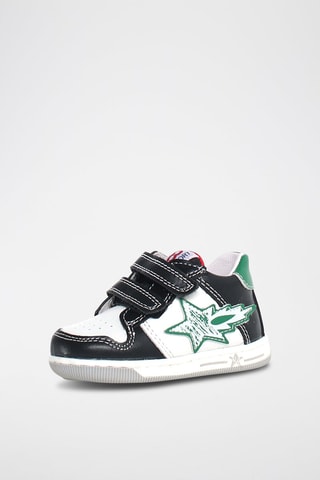 Zapatillas de piel bovina - Negro