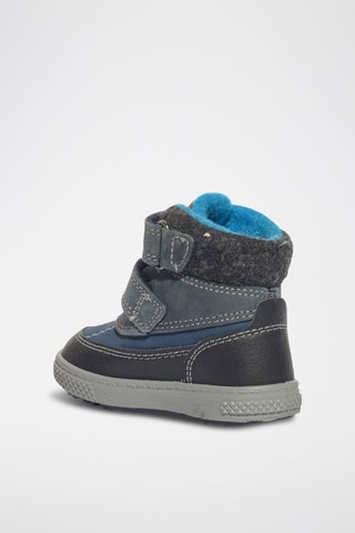 Zapatillas altas de piel Barth 19 Gtx - Azul marino y antracita