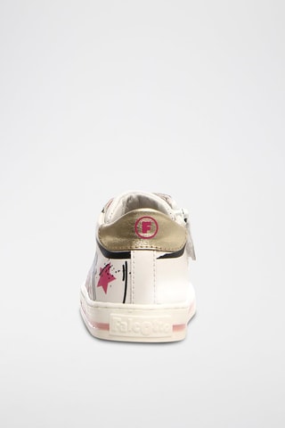 Zapatillas de piel - Blanco