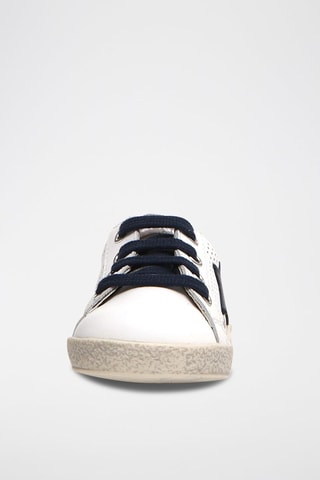 Zapatillas de piel - Blanco