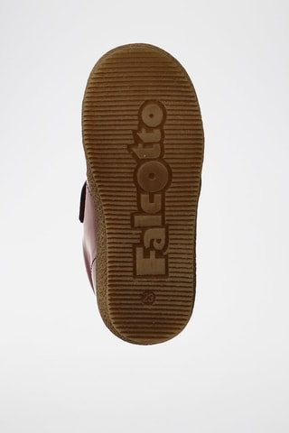 Botines de piel de charol Conte - Burdeos