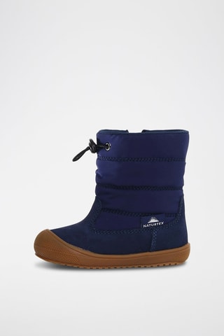 Botas de nobuk Hochalpen - Azul marino