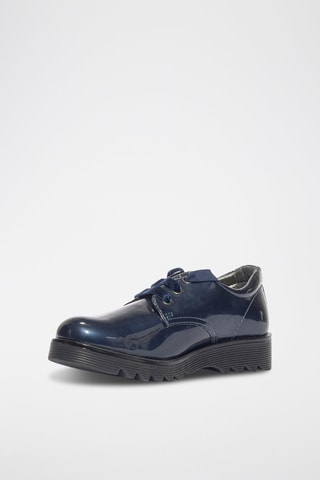 Derbies con brillo Fantasy Urban - Azul marino