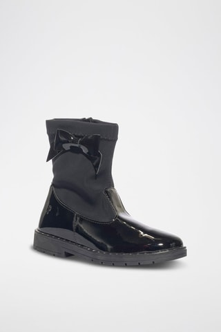 Botines con brillo Paris - Negro