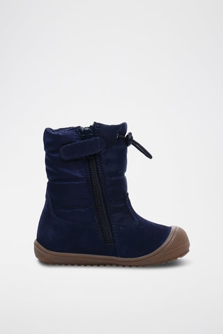 Botines de nobuk Hochalpen - Azul marino