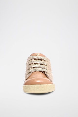 Zapatillas de piel Molley - Plateado