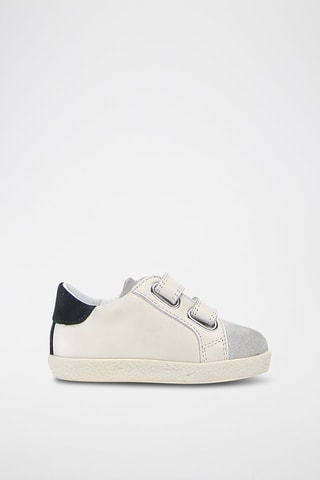 Zapatillas de piel - Blanco