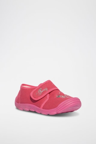 Slip-on Slippers - Fucsia