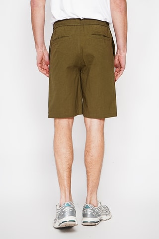 Bermuda in lino - Kaki