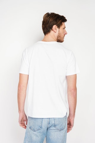 T-shirt in lino - Bianco