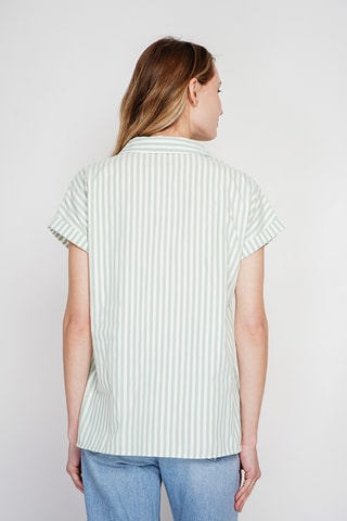 Camicia in lino - Verde