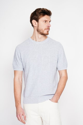 T-shirt in cotone bio - Grigio
