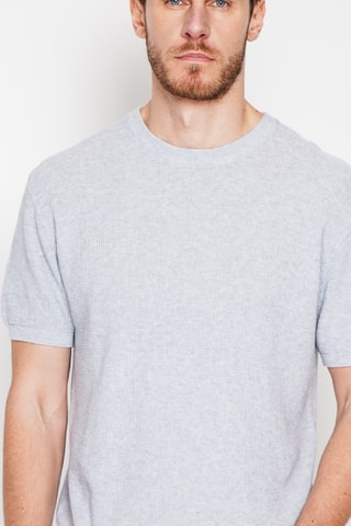 T-shirt in cotone bio - Grigio