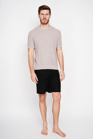 T-shirt in cotone bio - Beige