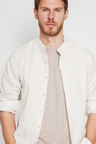 Camicia in lino - Beige