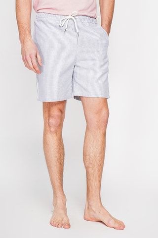 Bermuda in lino - Nero