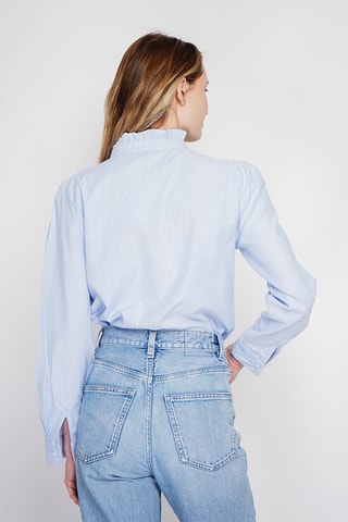 Camicia in lino - Blu