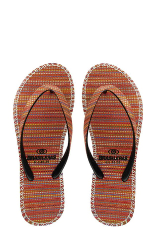 Tongs - Marron et oir