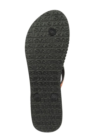 Tongs - Marron et oir