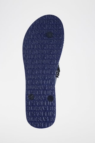 Tongs - Bleu et noir