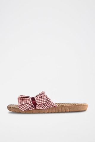 Mules - Rouge et blanc