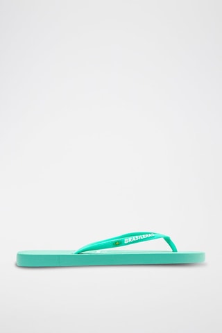 Tongs - 
Vert d'eau