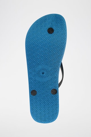 Tongs - 
Bleu et noir