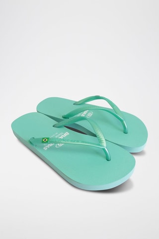 Tongs - Vert d'eau