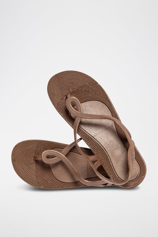 Tongs - Marron